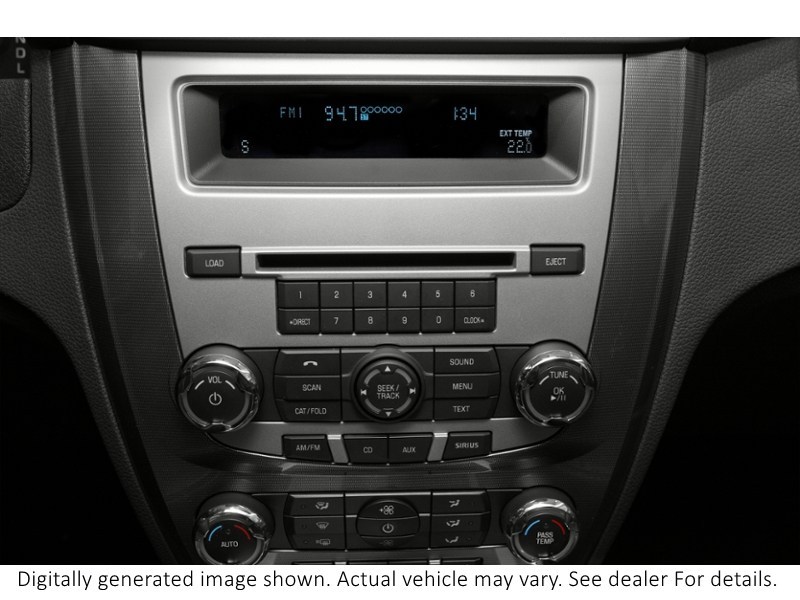 2012 Ford Fusion 4Dr Sdn Sel FWD Interior Shot 2