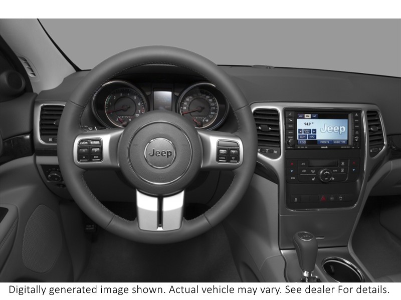 2012 Jeep Grand Cherokee 4WD 4Dr Overland Interior Shot 3