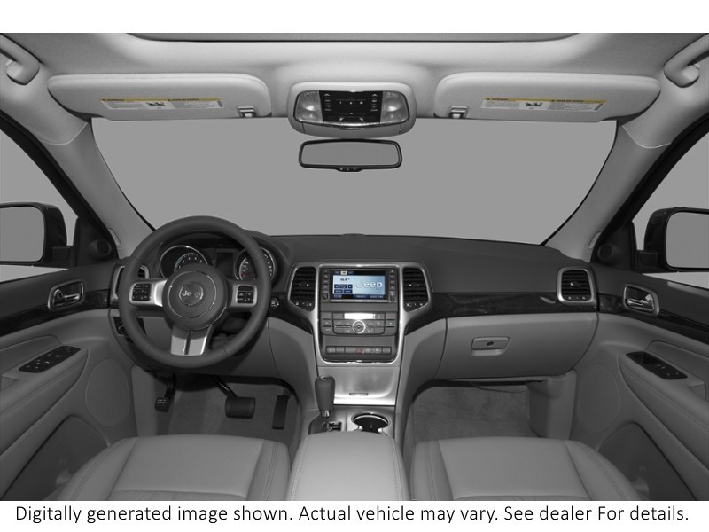 2012 Jeep Grand Cherokee 4WD 4Dr Overland Interior Shot 7