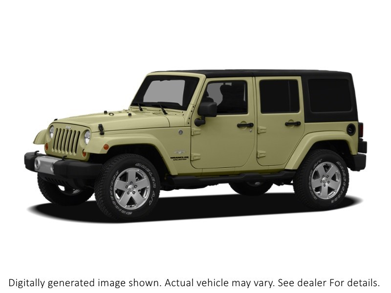 2012 Jeep Wrangler Unlimited 4WD 4Dr Sahara Exterior Shot 1