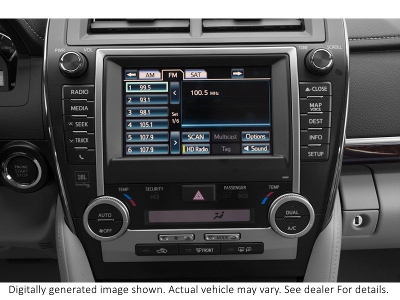 2012 Toyota Camry 4Dr Sdn V6 Auto XLE Interior Shot 2