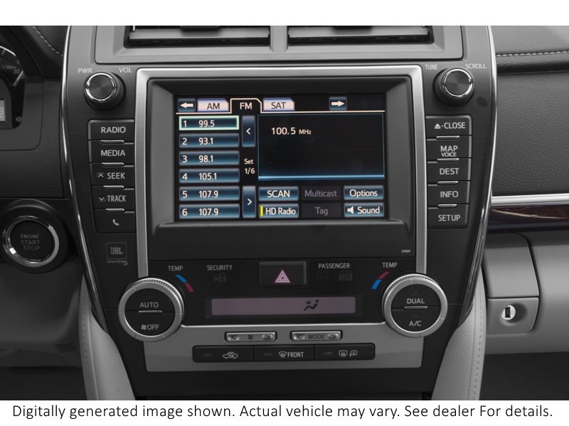 2012 Toyota Camry 4Dr Sdn I4 Auto LE Interior Shot 8