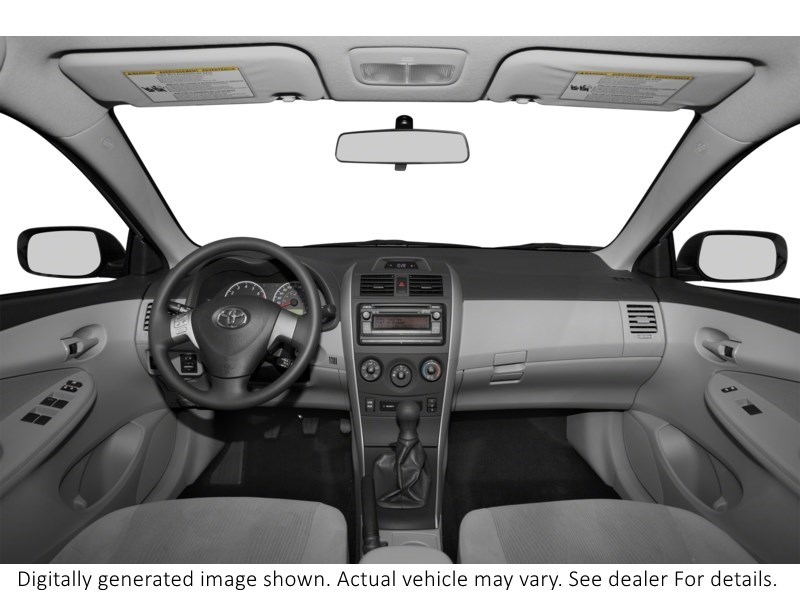 2012 Toyota Corolla 4Dr Sdn Man Ce Interior Shot 7