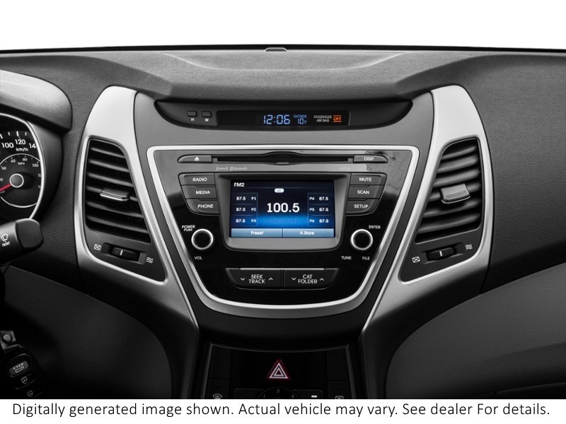 2014 Hyundai Elantra 4Dr Sdn Auto Limited Interior Shot 2