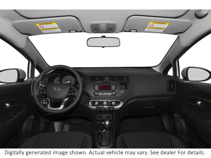 2015 KIA RIO 4DR SDN AUTO EX Interior Shot 7