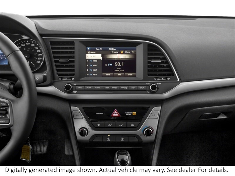 2017 Hyundai Elantra 4Dr Sdn Auto Gl Interior Shot 2