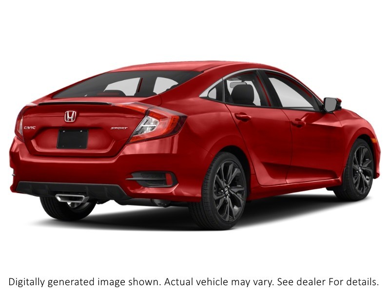 2020 Honda Civic Sedan Sport CVT Exterior Shot 2