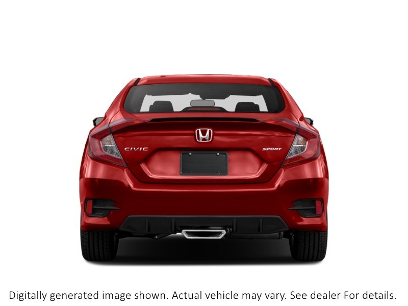 2020 Honda Civic Sedan Sport CVT Exterior Shot 7