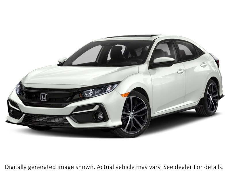 2020 Honda Civic Hatchback Sport CVT Exterior Shot 1