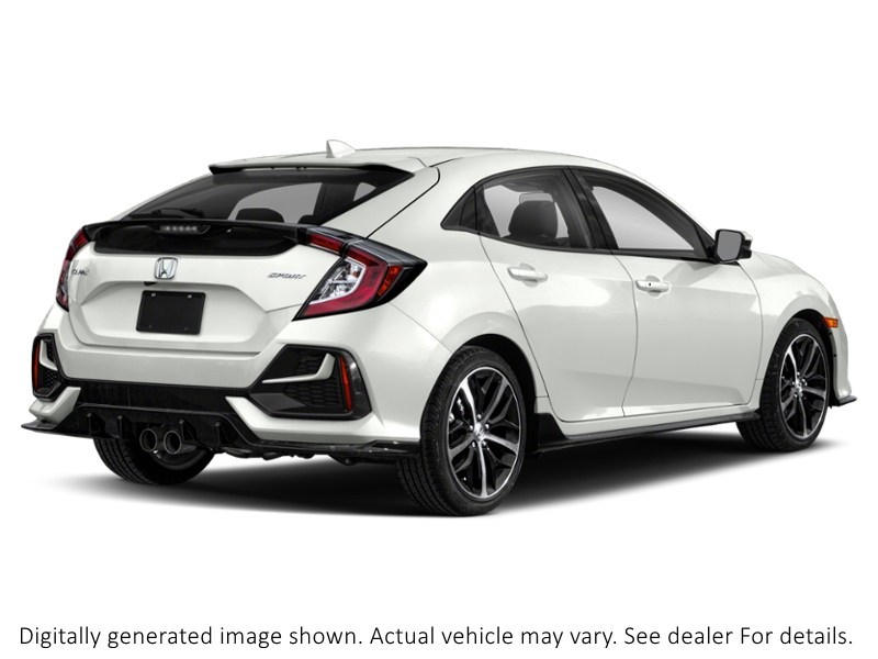 2020 Honda Civic Hatchback Sport CVT Exterior Shot 2
