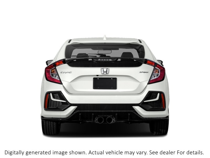2020 Honda Civic Hatchback Sport CVT Exterior Shot 7
