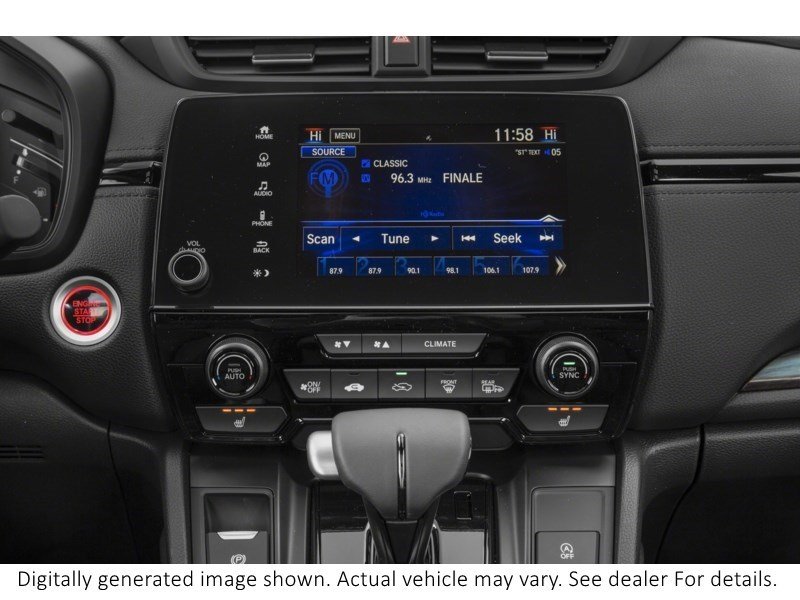 2021 Honda Cr-V Black Edition AWD Interior Shot 2