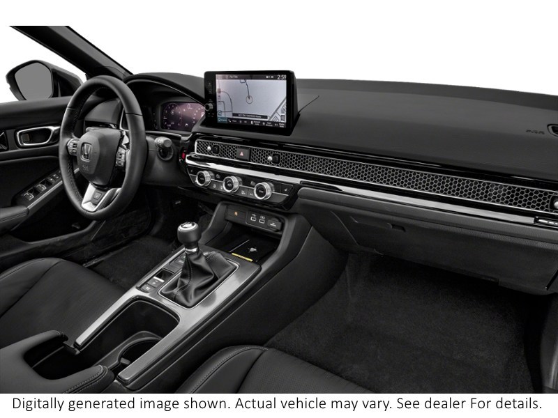 2024 Honda Civic Hatchback Sport Touring CVT Interior Shot 1