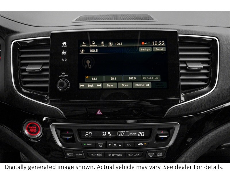 2024 Honda Passport Black Edition AWD Interior Shot 2