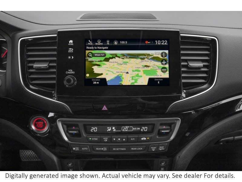 2025 Honda Passport Black Edition AWD Interior Shot 8