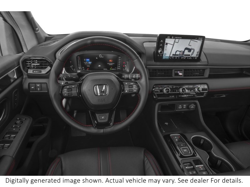 2025 Honda Pilot Black Edition AWD Interior Shot 3
