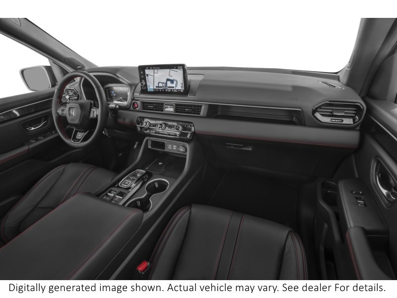 2025 Honda Pilot Black Edition AWD Interior Shot 1