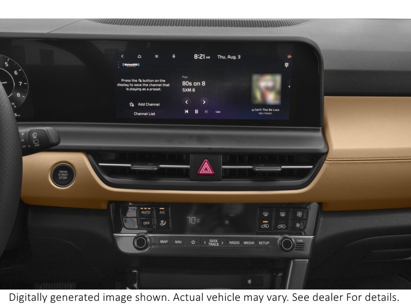 2026 Kia Seltos Sx AWD W/Brown Interior Interior Shot 2