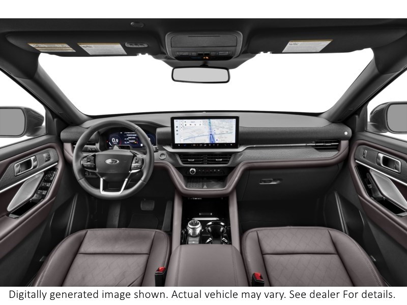 2026 Ford Explorer Platinum | 4WD | LUX LEATHER | CAPTNS Interior Shot 6