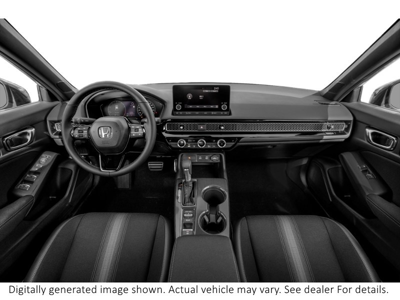 2026 Honda Civic Hatchback Sport CVT Interior Shot 6