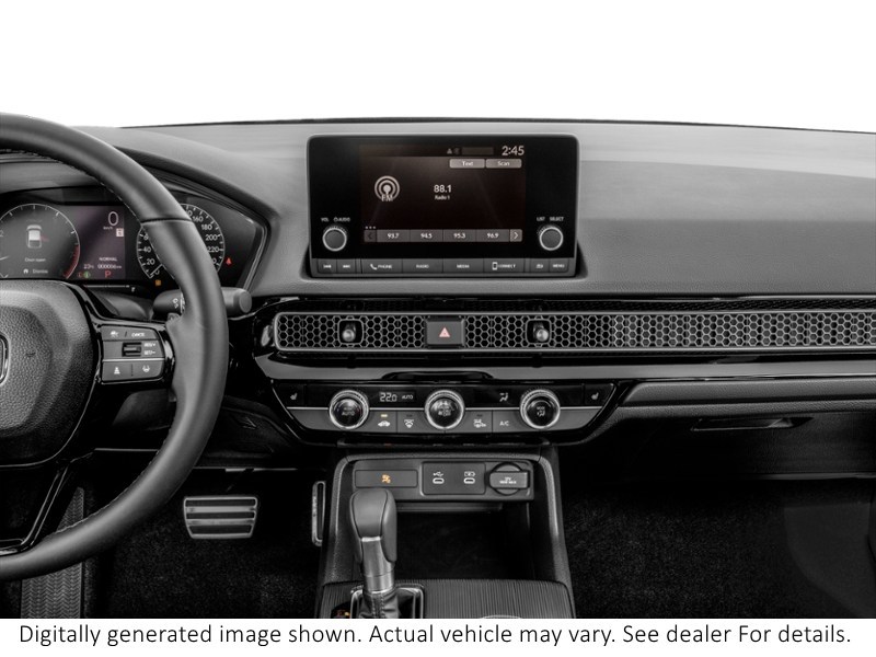 2026 Honda Civic Hatchback Sport CVT Interior Shot 2
