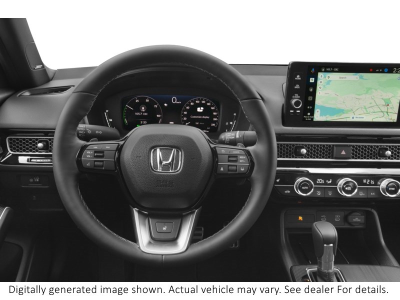 2025 Honda Civic Hybrid Sport Touring eCVT Interior Shot 3