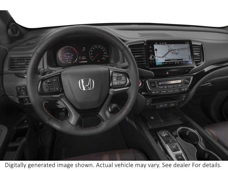 2025 Honda Ridgeline Black Edition AWD Interior Shot 3