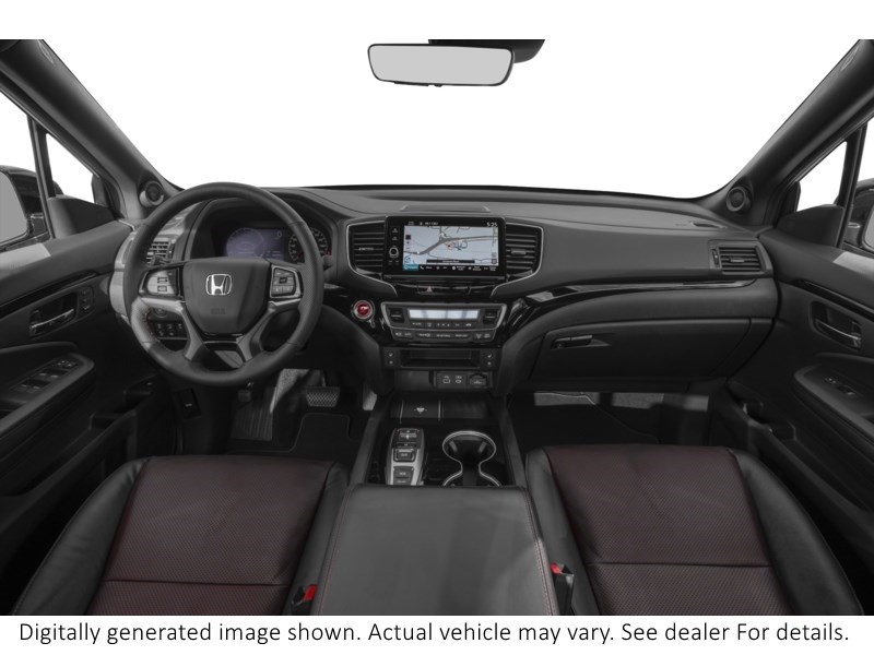 2025 Honda Ridgeline Black Edition AWD Interior Shot 6