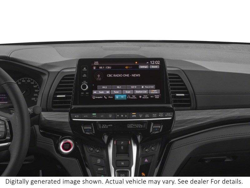 2025 Honda Odyssey Black Edition Auto Interior Shot 2