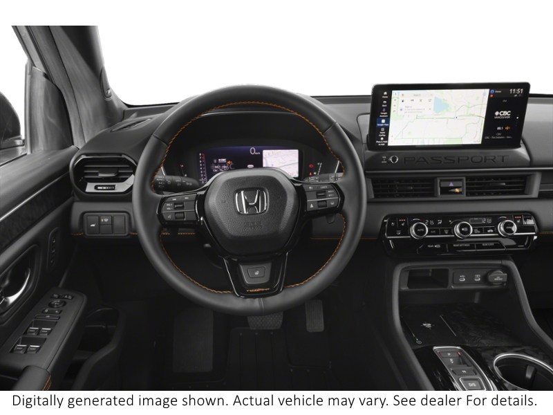 2026 Honda Passport Trailsport Touring AWD Interior Shot 3