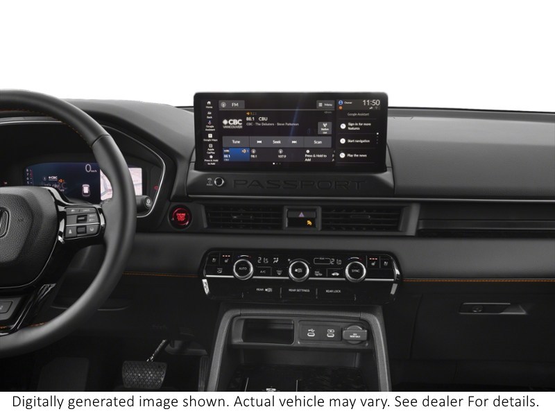 2026 Honda Passport Trailsport Touring AWD Interior Shot 2