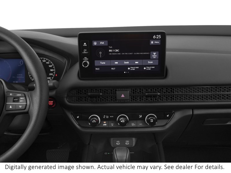 2026 Honda HR-V LX 2WD CVT Interior Shot 2