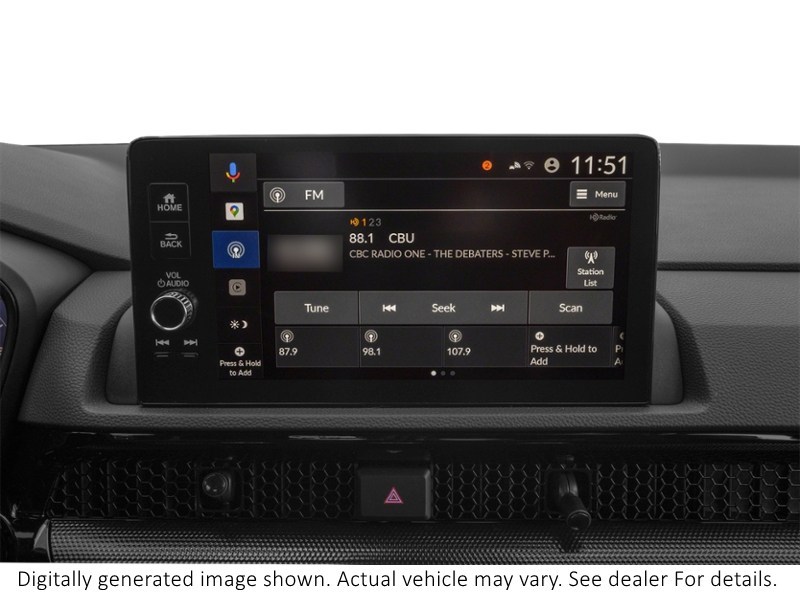 2026 Honda Cr-V Hybrid Touring AWD Interior Shot 2