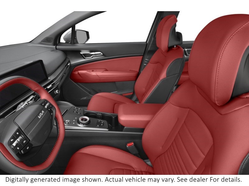 2026 Kia Sportage HEV SX AWD w/Red Interior Interior Shot 4
