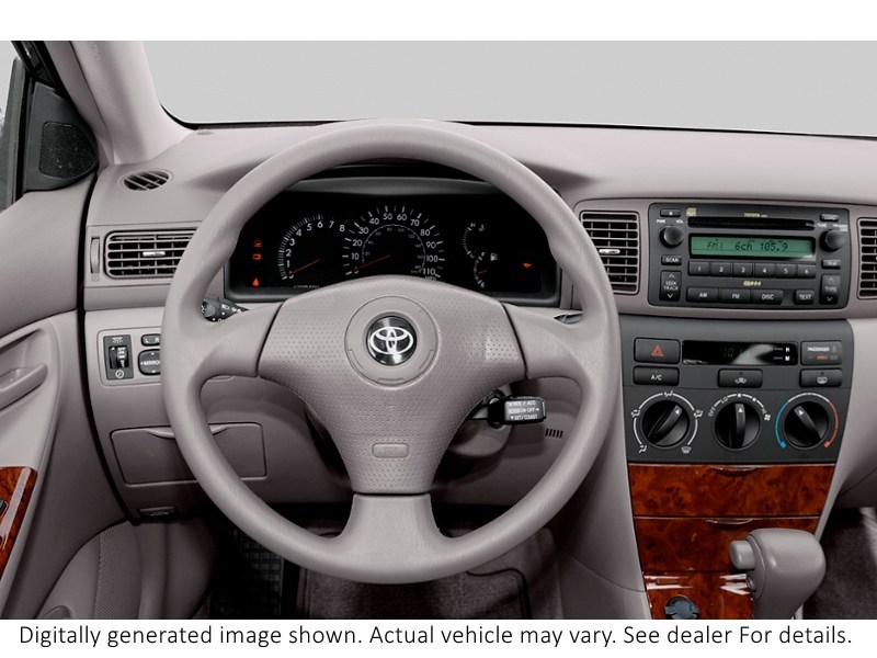 2005 Toyota Corolla 4Dr Sdn Ce Auto Interior Shot 3