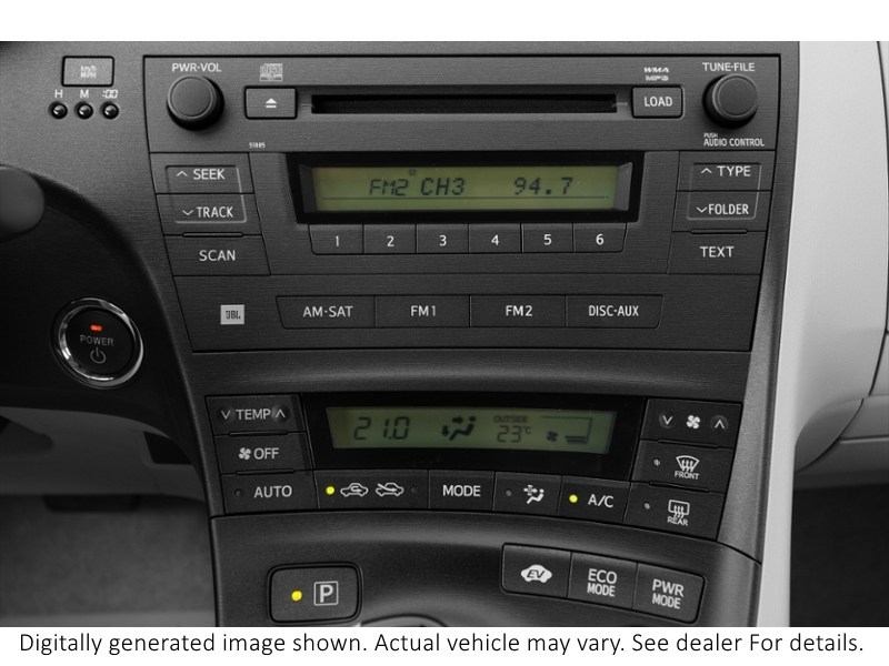 2011 Toyota Prius 5Dr Hb Interior Shot 2