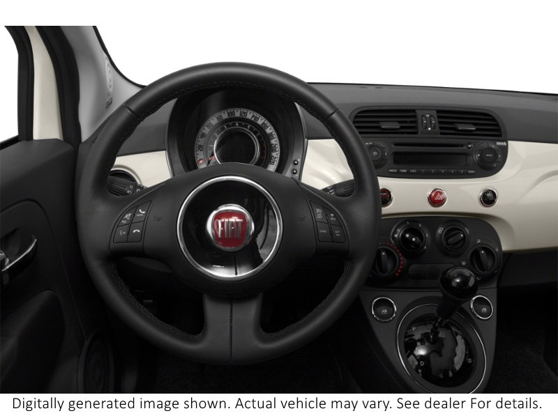 2014 Fiat 500C 2Dr Conv Pop Interior Shot 3