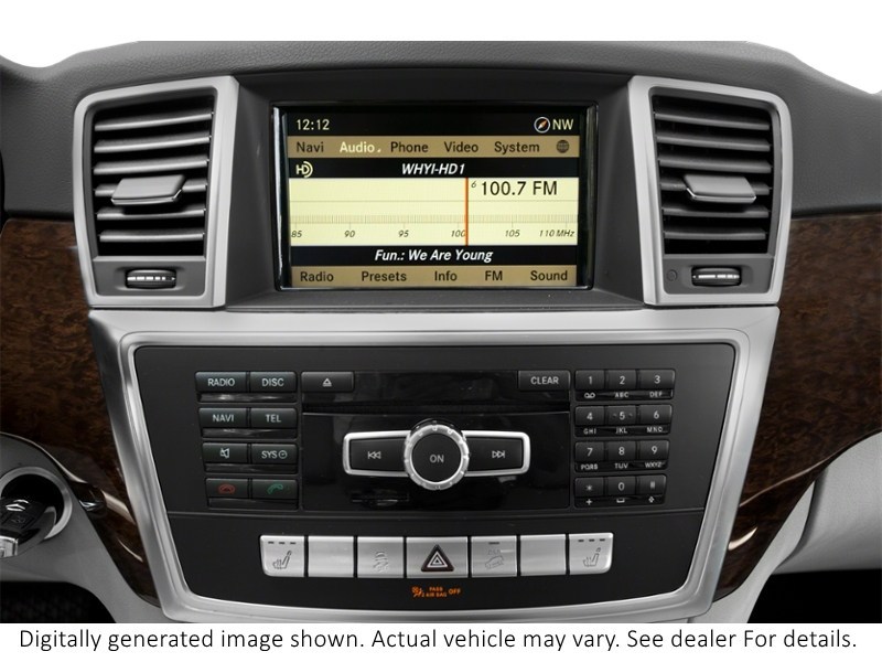 2013 Mercedes-Benz M-Class 4Matic 4Dr Ml 350 Bluetec Interior Shot 2