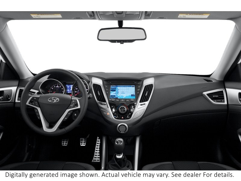 2013 Hyundai Veloster 3Dr Cpe Auto W/Tech Interior Shot 7