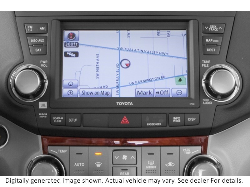 2013 Toyota Highlander 4WD 4Dr Limited Interior Shot 7