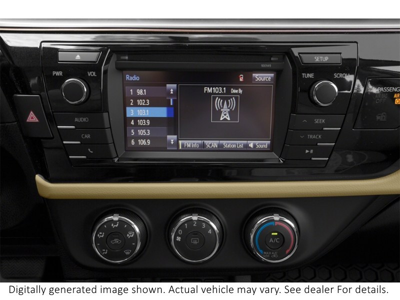 2015 Toyota Corolla 4Dr Sdn Man Ce Interior Shot 2