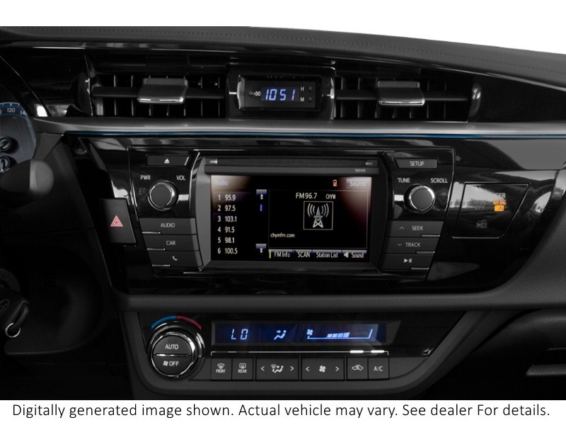2014 Toyota Corolla 4Dr Sdn Man S Interior Shot 2