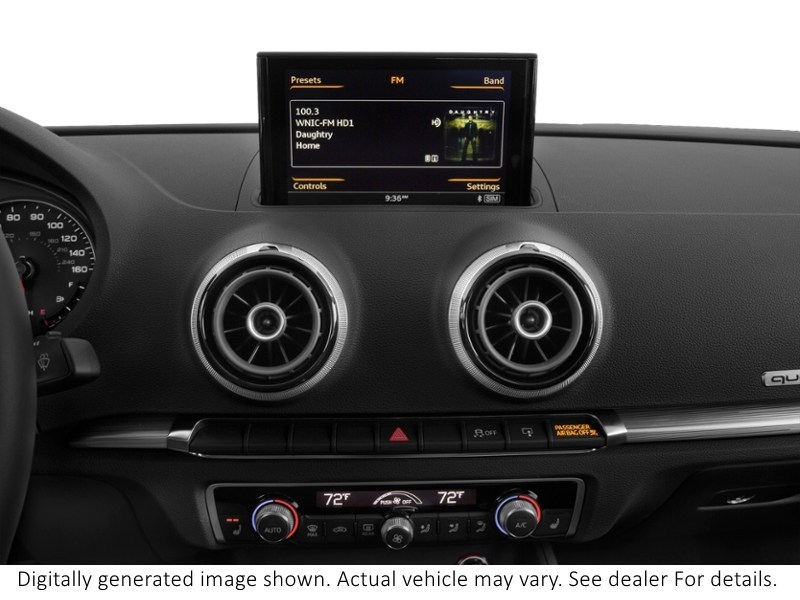2015 Audi A3 4Dr Sdn Fronttrak 1.8T Komfort Interior Shot 2
