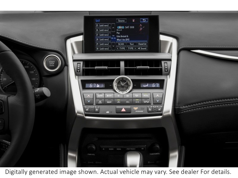 2016 Lexus Nx 200T AWD 4Dr Interior Shot 2