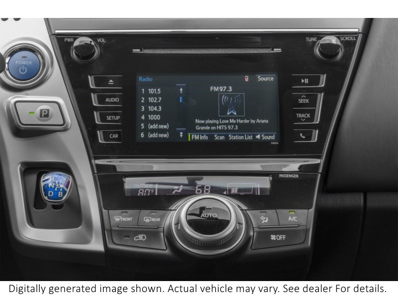 2015 Toyota Prius v 5dr HB Interior Shot 2