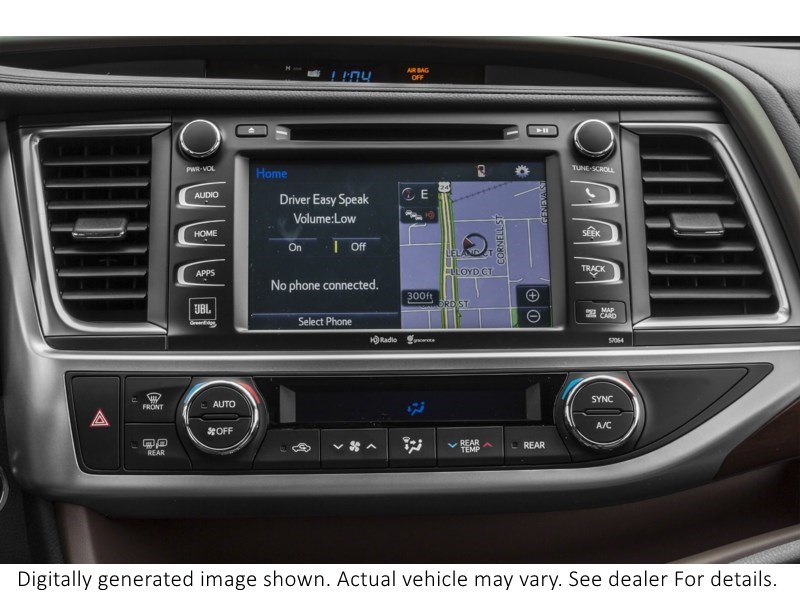 2016 Toyota Highlander AWD 4dr Limited Interior Shot 2