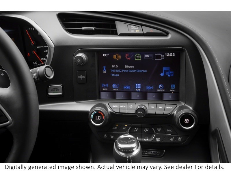 2015 Chevrolet Corvette 2Dr Stingray Z51 Cpe W/3Lt Interior Shot 2