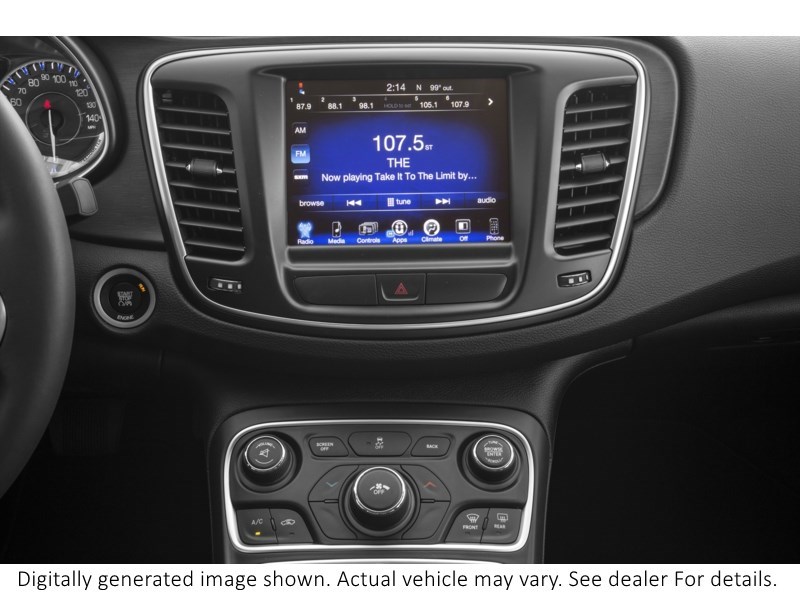 2015 Chrysler 200 4Dr Sdn Limited FWD Interior Shot 2