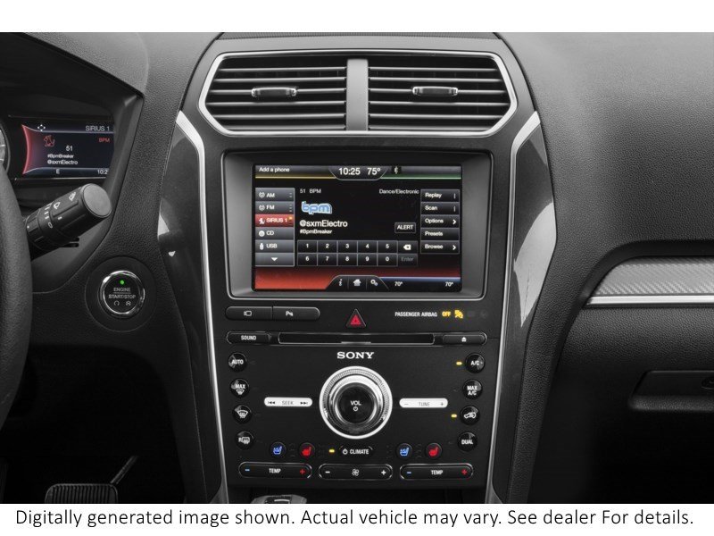 2017 Ford Explorer 4WD 4Dr Sport Interior Shot 2