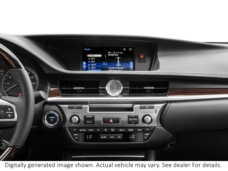 2016 Lexus Es 300H 4Dr Sdn Interior Shot 2